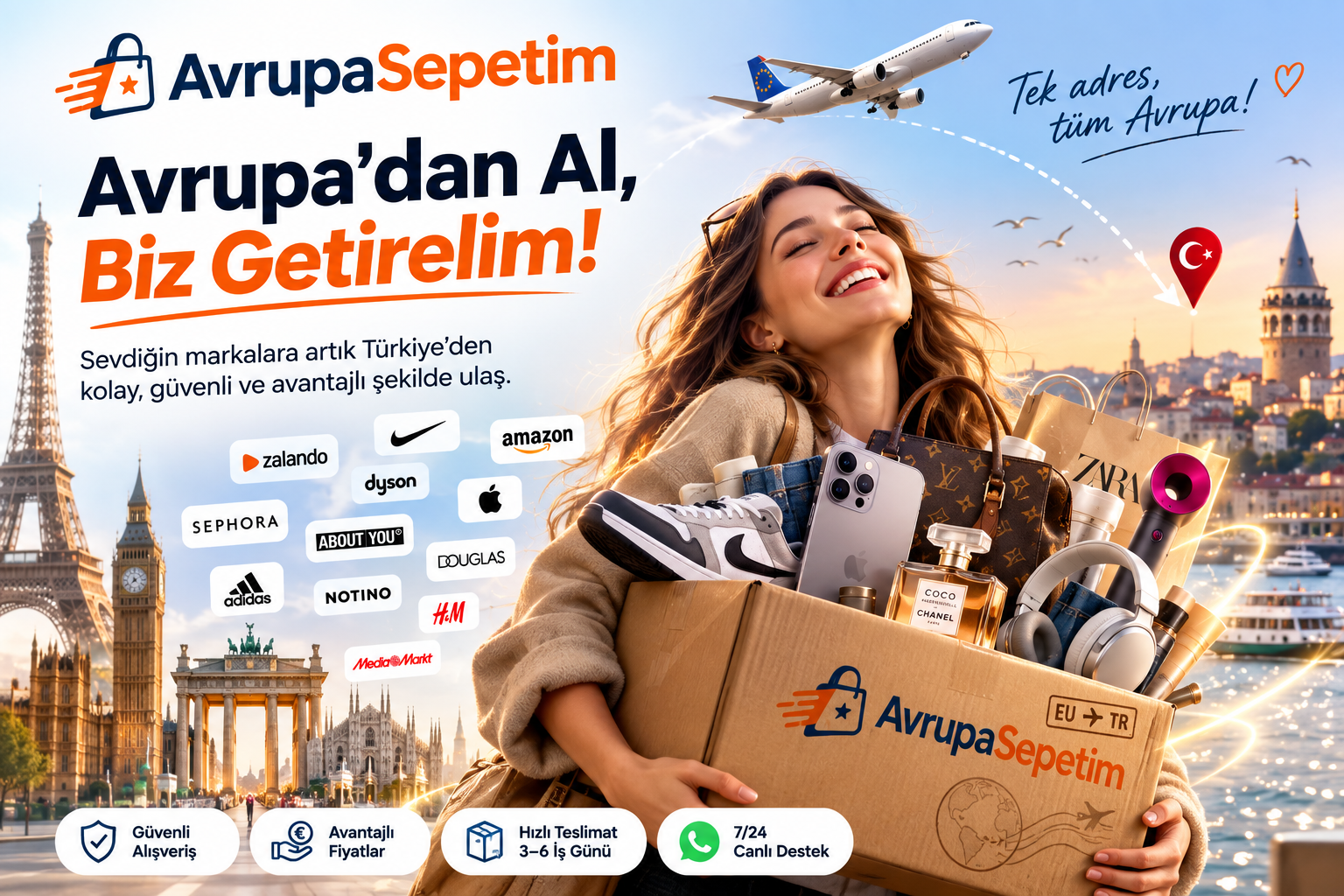 Zalando'dan Türkiye'ye sipariş nasıl verilir? Adım adım rehber - Avrupa'dan paket ve alışveriş rehberi